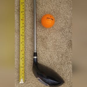 Golf club and one golf ball